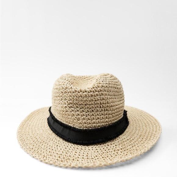 ZARA HAT WITH CONTRASTING BAND